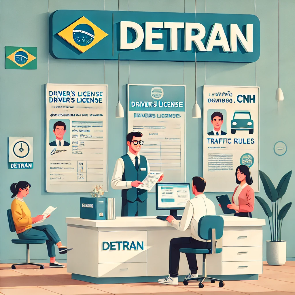 DETRAN Brasil Passo a Passo para Motoristas