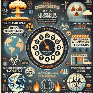 O Relógio do Juízo Final: O Que Nos Aproxima da Meia-Noite?