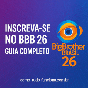Inscrição BBB 26 2026