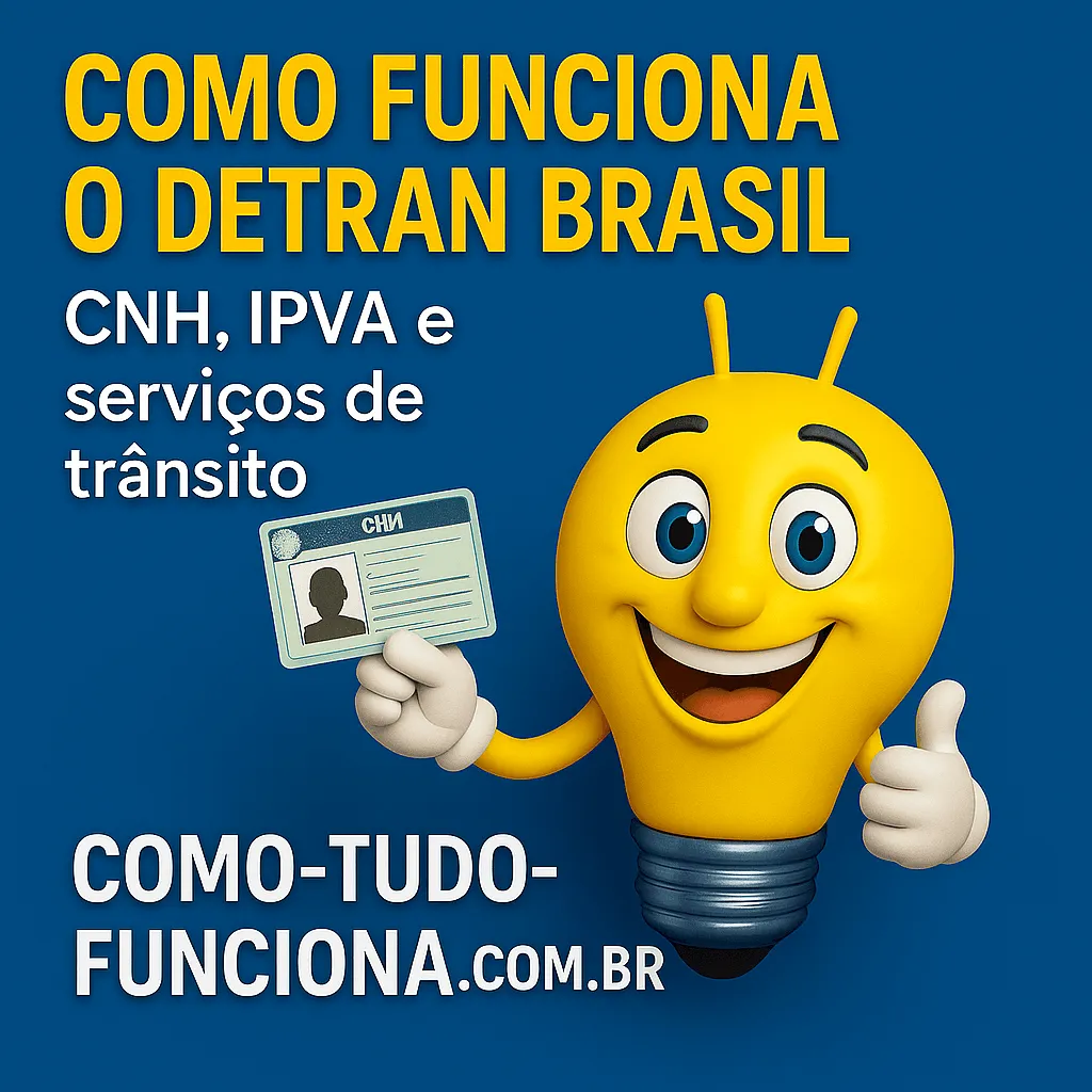 omo Funciona o DETRAN Brasil: CNH, IPVA e Serviços de Trânsito Explicados